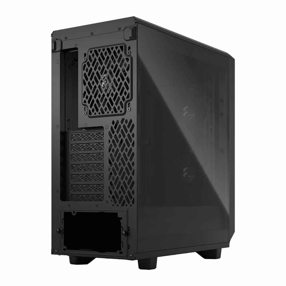 (image for) Fractal Meshify 2 Compact Lite Black Mid Tower Tempered Glass PC Case